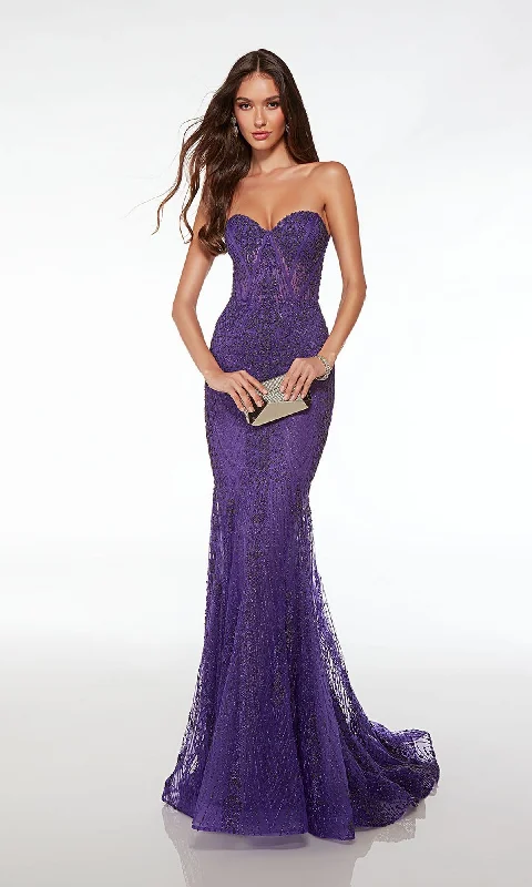 Alyce Long Prom Dress 61579