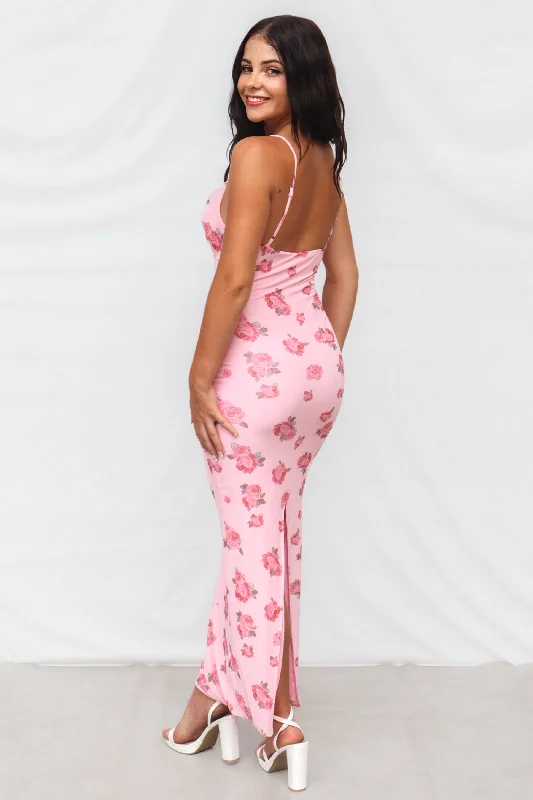 Kansis Maxi Dress - Pink